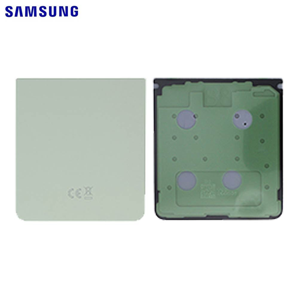 Vitre arrière Galaxy Z Flip 8 – Vert d'eau – Original Samsung (Service Pack)