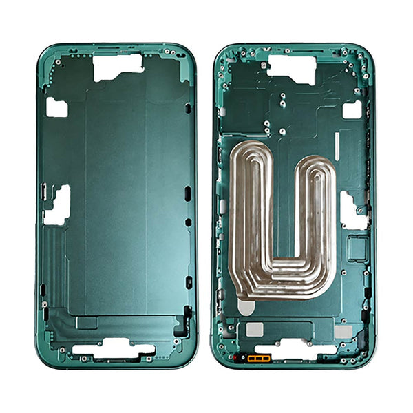 Châssis nu iPhone 16 Plus – Bleu sarcelle – Compatible Premium