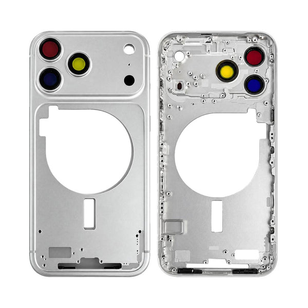 Châssis nu iPhone 17 Pro Max – Argent – Compatible