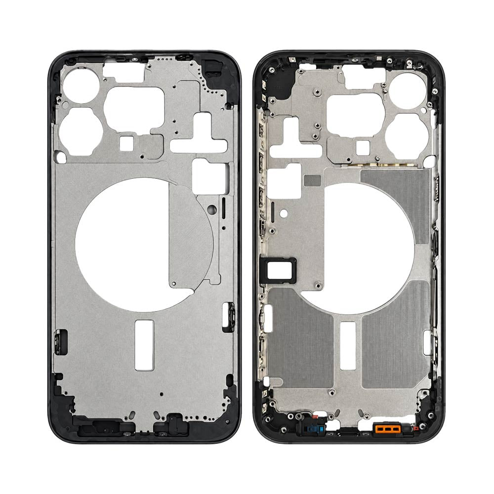 Châssis nu iPhone 15 Pro Max – Titane Noir – Compatible Premium