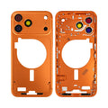 Châssis nu iPhone 17 Pro Max – Orange cosmique – Compatible