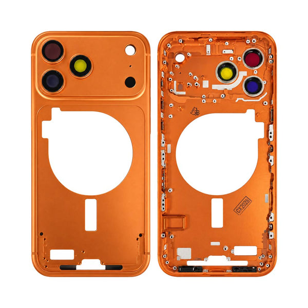 Châssis nu iPhone 17 Pro Max – Orange cosmique – Compatible