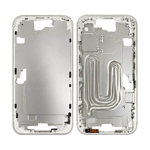 Châssis nu iPhone 16 Plus – Blanc – Compatible Premium