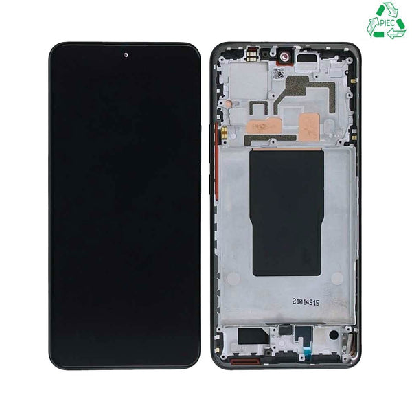 Écran complet avec châssis Xiaomi 12T Pro – Noir – Original démonté