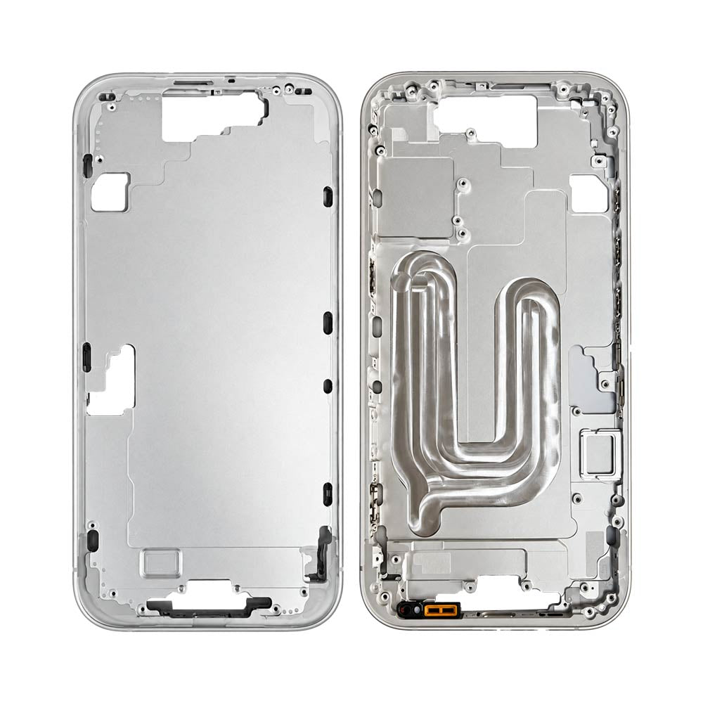 Châssis nu iPhone 17 – Blanc – Compatible Premium