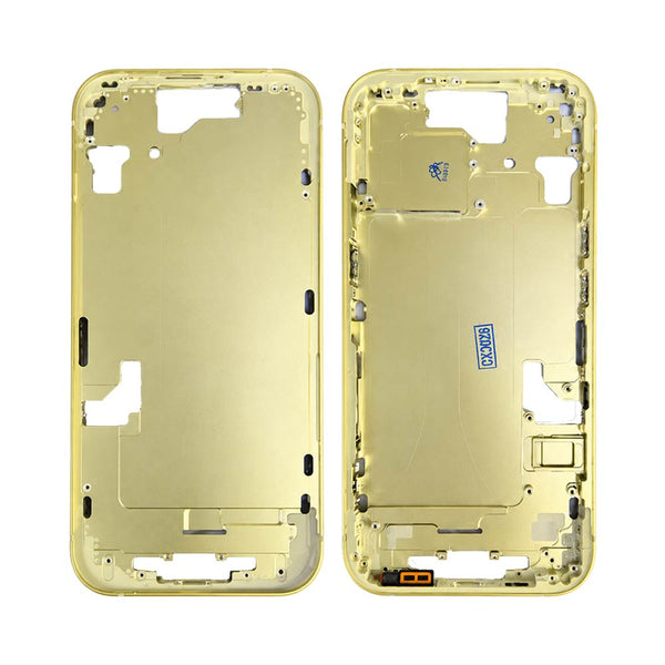 Châssis nu iPhone 15 – Jaune – Compatible Premium