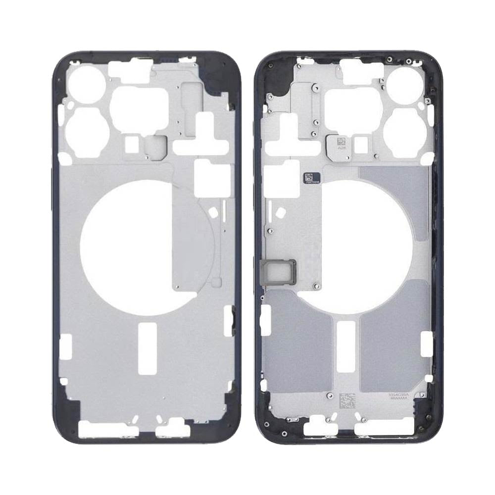 Châssis nu iPhone 15 Pro Max – Titane Bleu – Compatible Premium