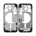 Châssis nu iPhone 15 Pro – Titane Noir – Compatible Premium