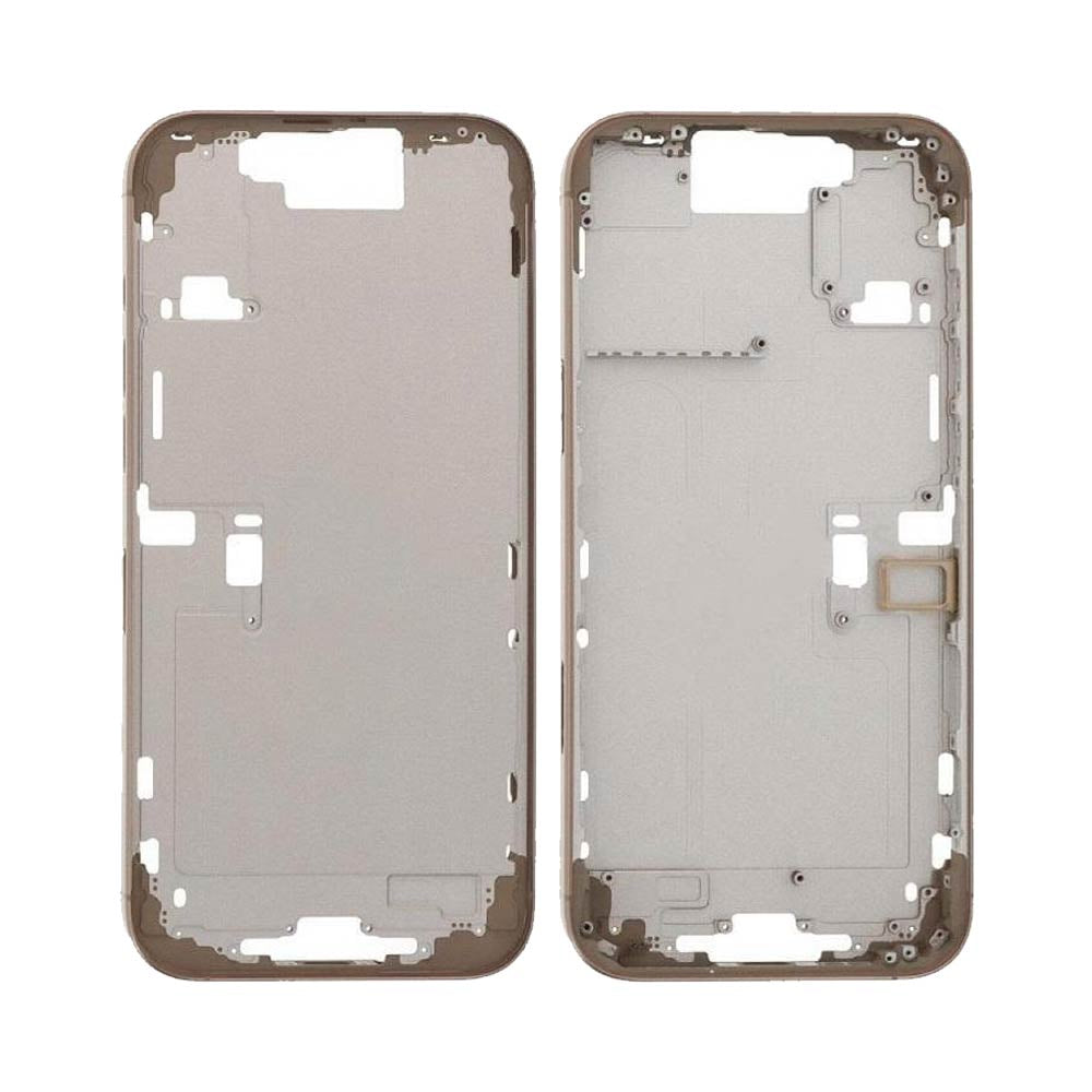 Châssis nu iPhone 16 Pro Max – Titane sable – Compatible Premium