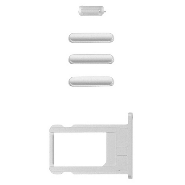 Kit bouton iPhone XS – Blanc – Compatible