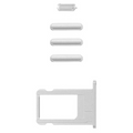 Kit bouton iPhone XS Max – Blanc – Compatible