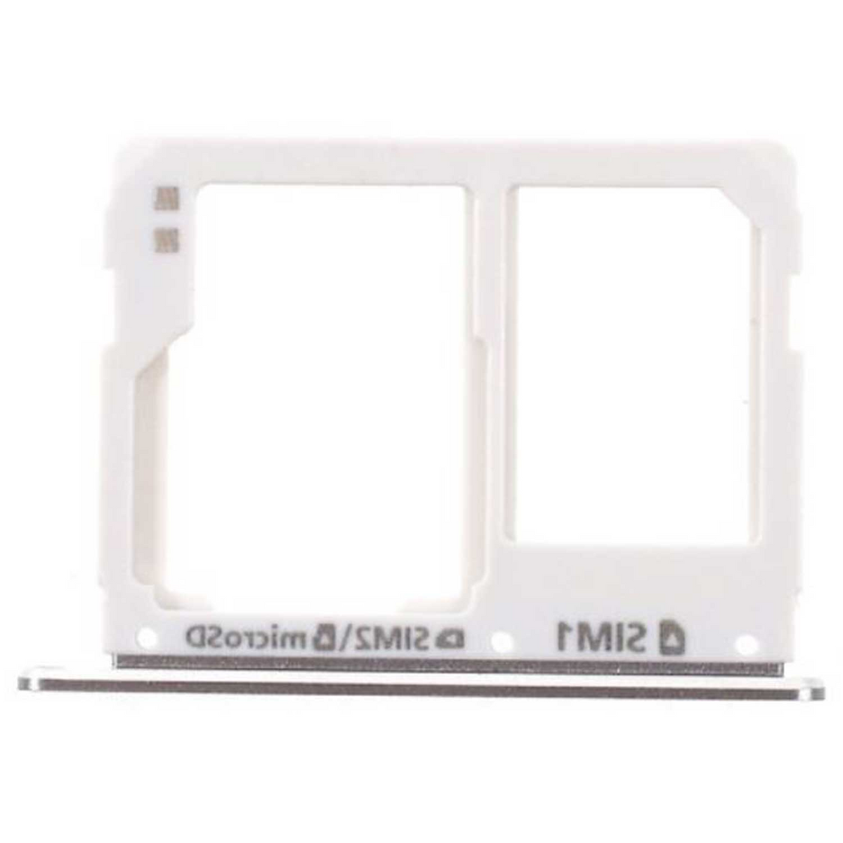 Tiroir SIM Galaxy A3 2016 / Galaxy A5 2016 – Argent – Compatible Premium