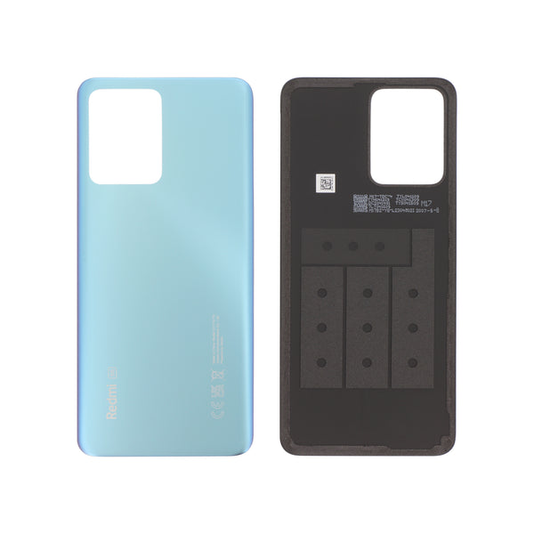 Vitre arrière Redmi Note 12 5G – Bleu Givre – Original Xiaomi (Service Pack)