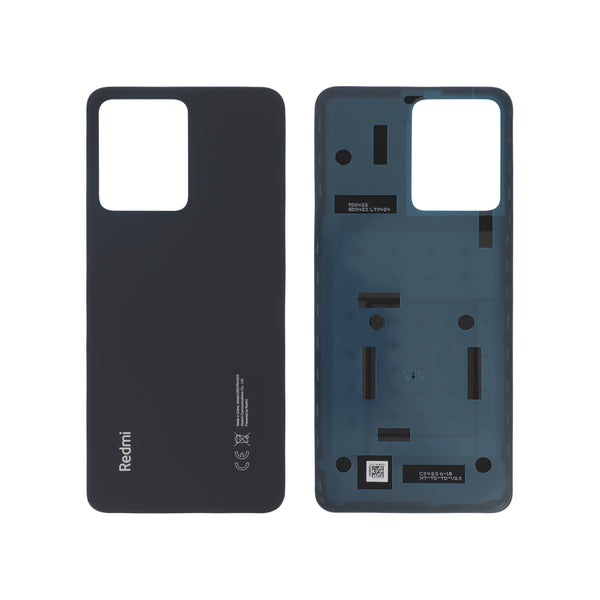 Vitre arrière Redmi Note 12 4G – Graphite – Original Xiaomi (Service Pack)