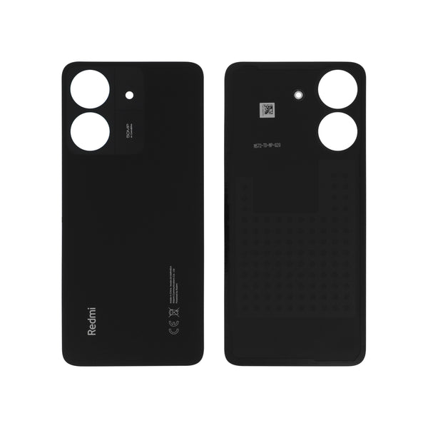 Vitre arrière Redmi 13C – Noir – Original Xiaomi (Service Pack)