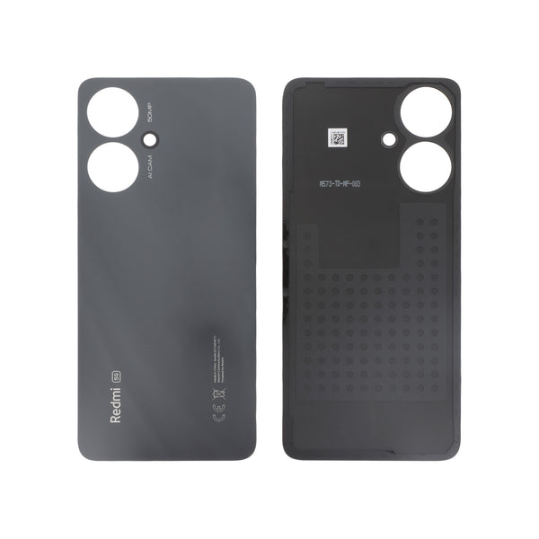 Vitre arrière Redmi 13C 5G – Noir – Original Xiaomi (Service Pack)