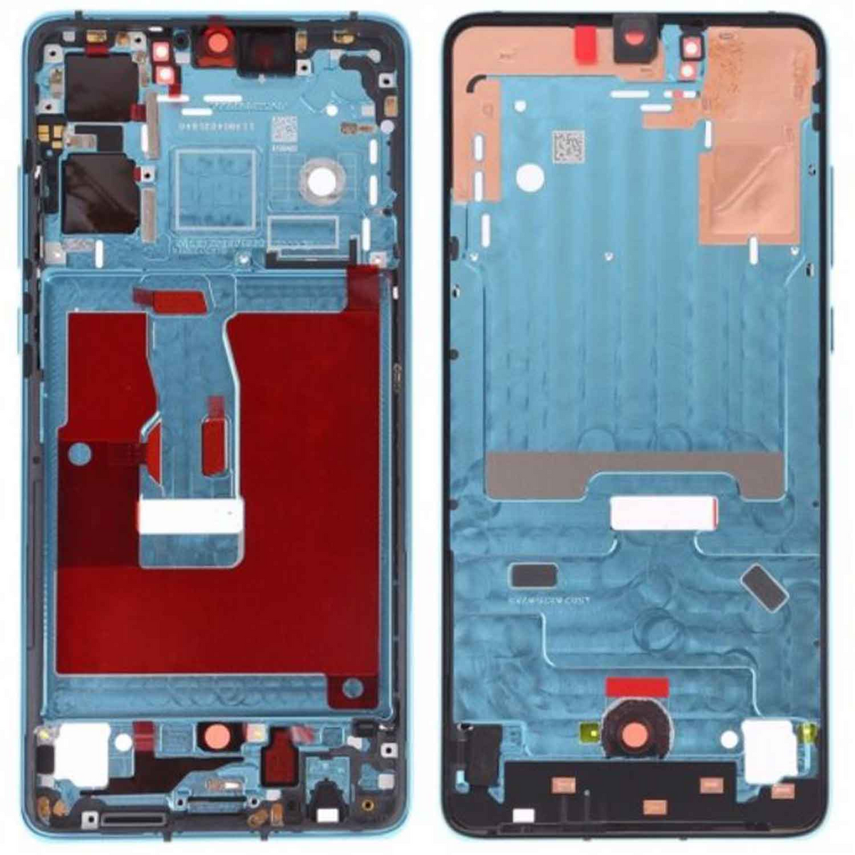 Châssis équipé Huawei P30 – Nacre – Compatible