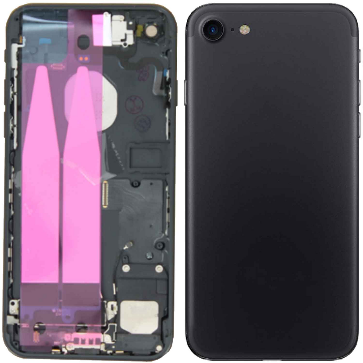 Châssis équipé iPhone 7 – Noir – Compatible Premium