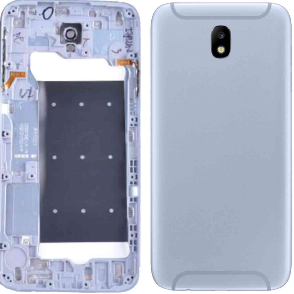 Châssis équipé Galaxy J7 2017 (Châssis) – Bleu – Compatible