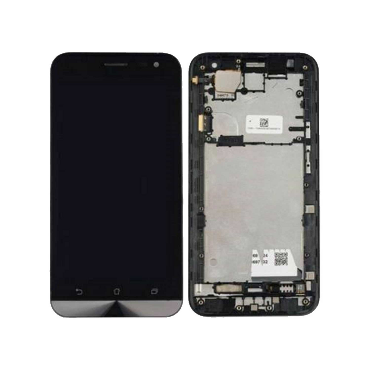 Écran complet Asus ZenFone 2 Laser – Noir – Compatible