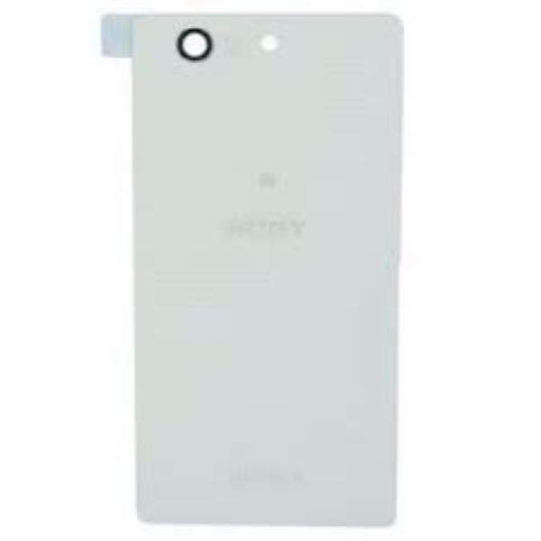 Vitre arrière Sony Xperia Z3 Compact – Blanc – Compatible Premium