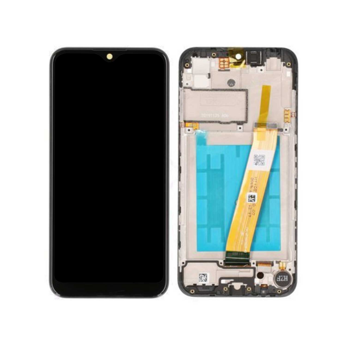 Écran complet avec châssis Galaxy A01 – Compatible