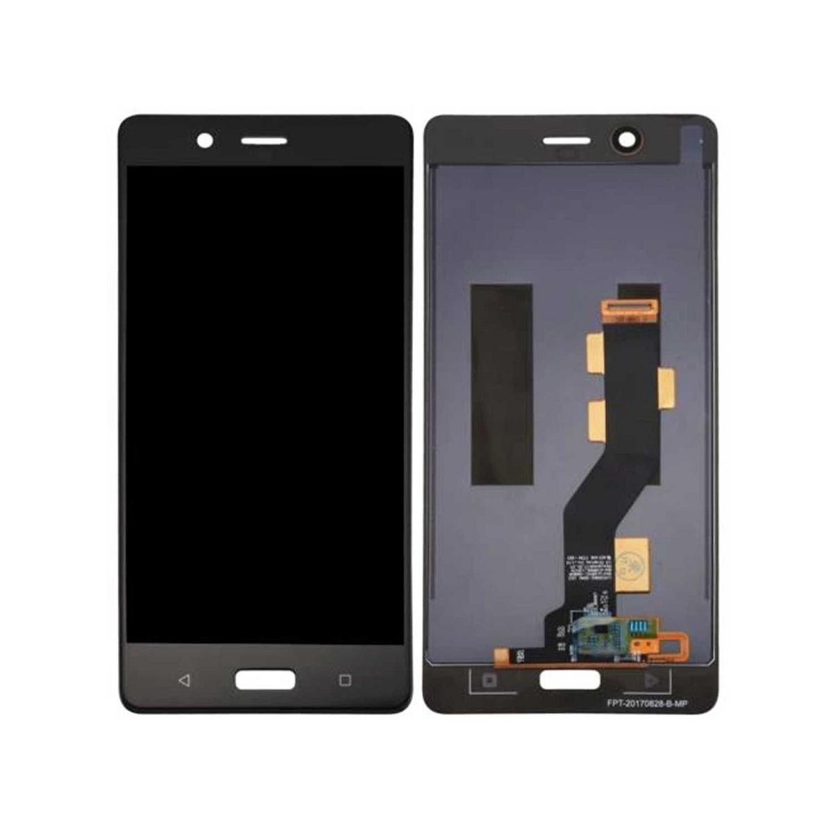 Écran complet Nokia 8 – Noir – Qualité d'origine