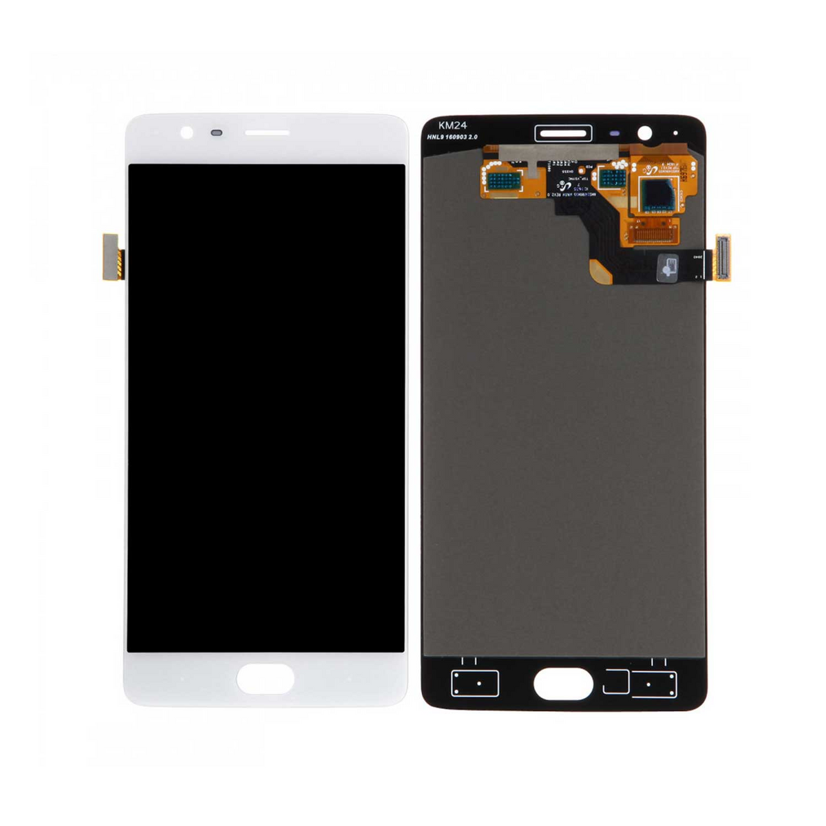Écran complet OnePlus 3 / 3T – Blanc – Compatible OLED