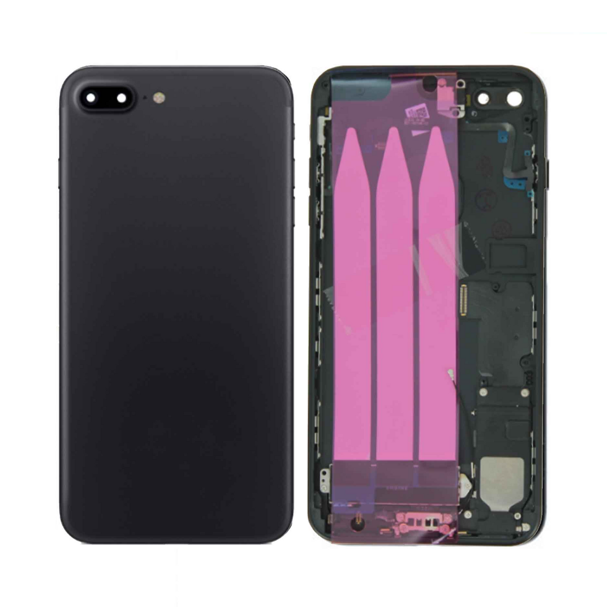 Châssis équipé iPhone 7 Plus – Noir – Compatible Premium