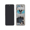 Écran complet Motorola Razr 50 – Argent – Original Motorola (Service Pack)