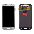 Écran complet Galaxy S7 – Argent – Compatible OLED