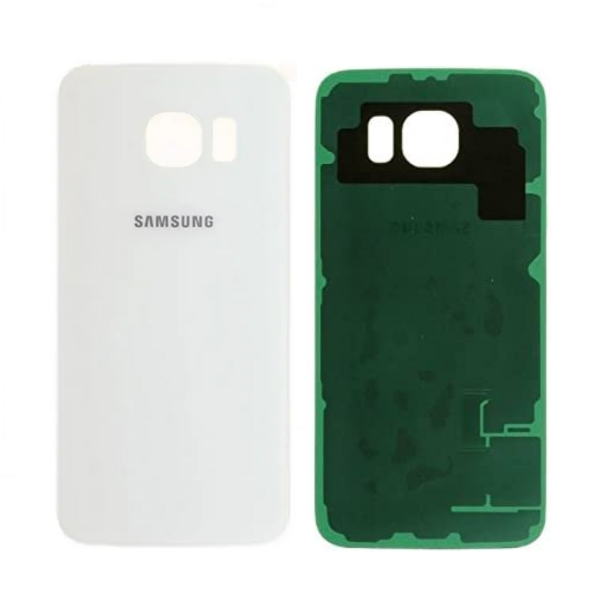 Vitre arrière Galaxy S6 – Blanc – Compatible Premium