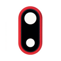 Support lentille iPhone 8 Plus – Rouge – Compatible