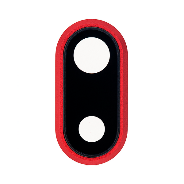 Support lentille iPhone 8 Plus – Rouge – Compatible