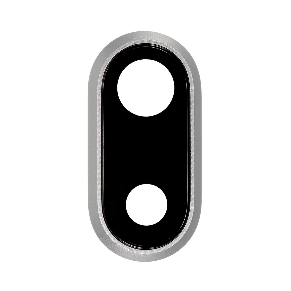 Support lentille iPhone 8 Plus – Argent – Compatible