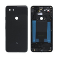 Vitre arrière Pixel 3a – Noir – Compatible Premium