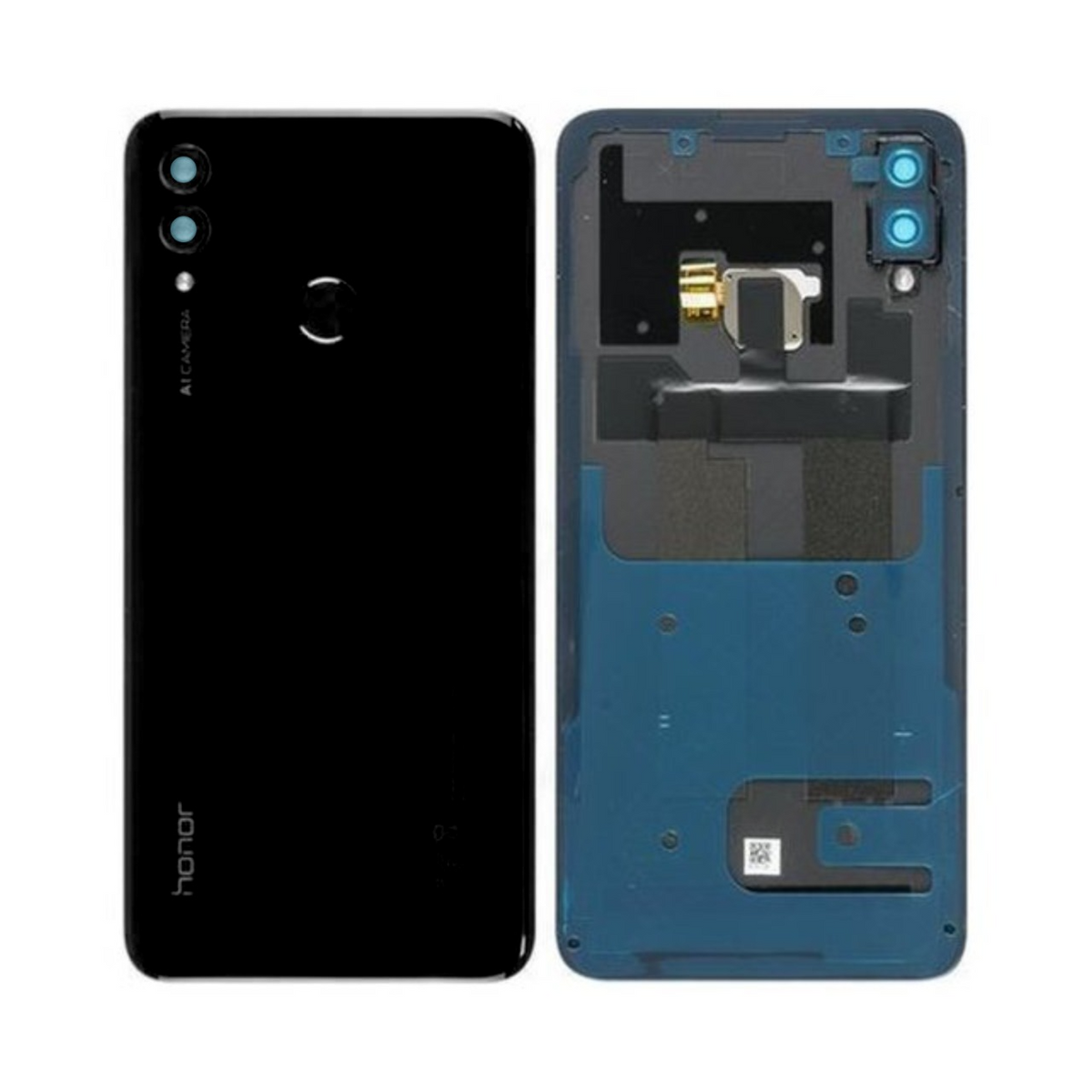 Vitre arrière Honor 10 Lite – Noir – Compatible Premium