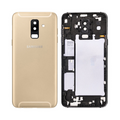 Vitre arrière Galaxy A6 Plus – Or – Compatible Premium