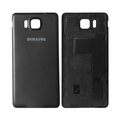 Vitre arrière Galaxy Alpha – Noir – Compatible Premium