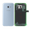 Vitre arrière Galaxy A3 2017 – Bleu – Compatible Premium