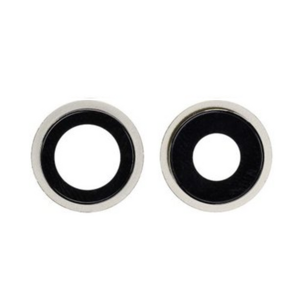 Support lentille iPhone 12 / iPhone 12 Mini – Blanc – Compatible