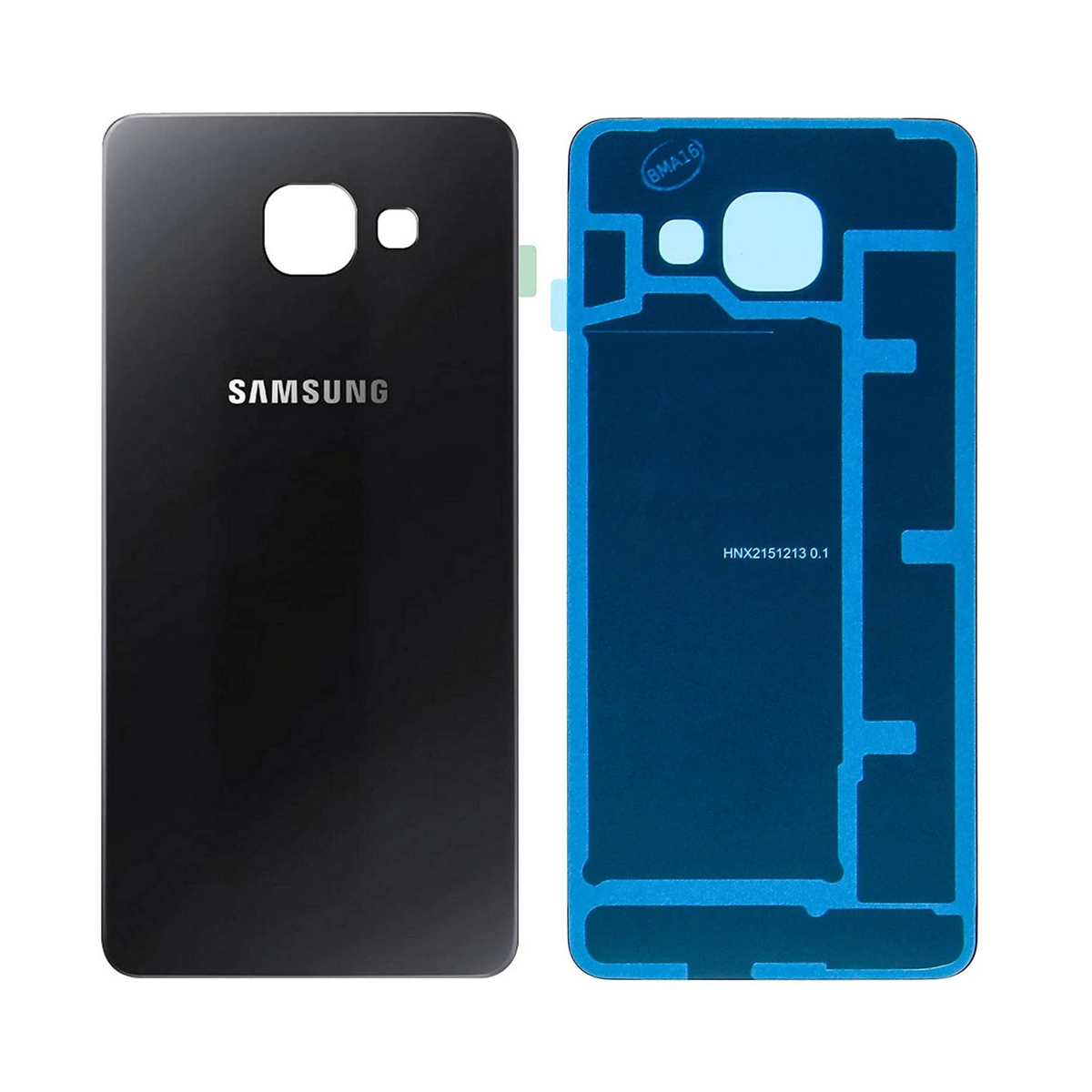 Vitre arrière Galaxy A3 2016 – Noir – Compatible Premium