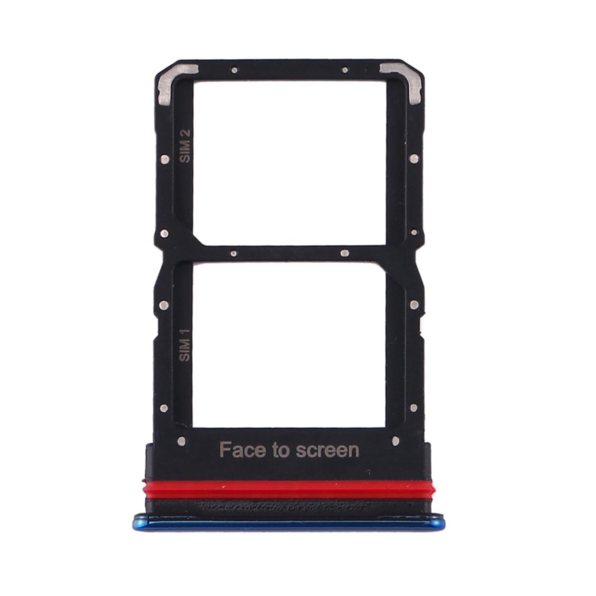 Tiroir SIM Xiaomi Mi 10 Lite 5G – Bleu boréal – Compatible Premium