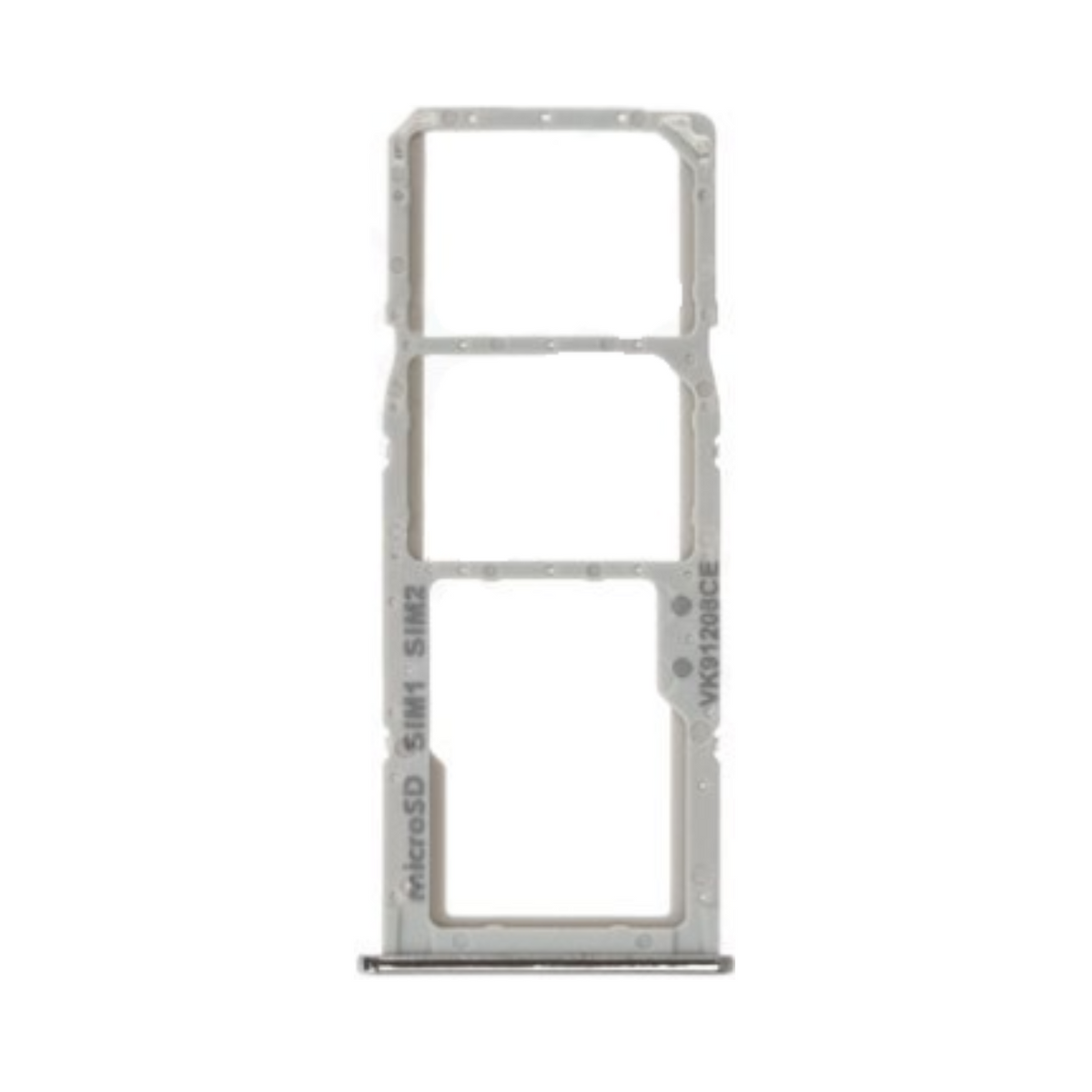 Tiroir SIM Galaxy A51 – Blanc prismatique – Compatible Premium