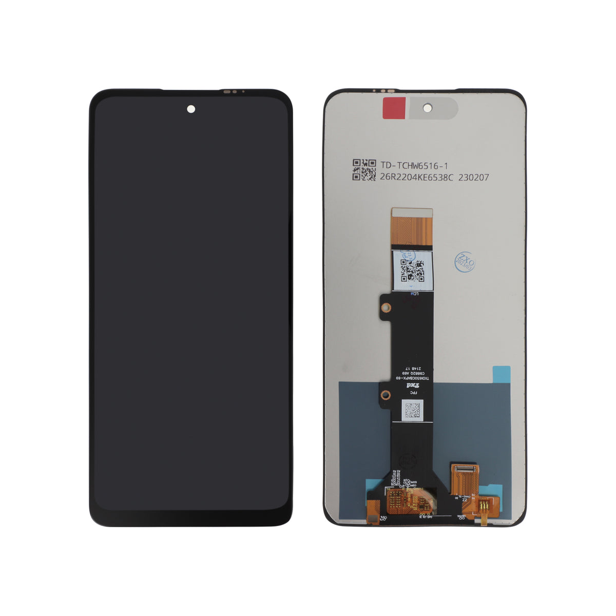 Écran complet Moto E32 – Noir – Compatible LCD