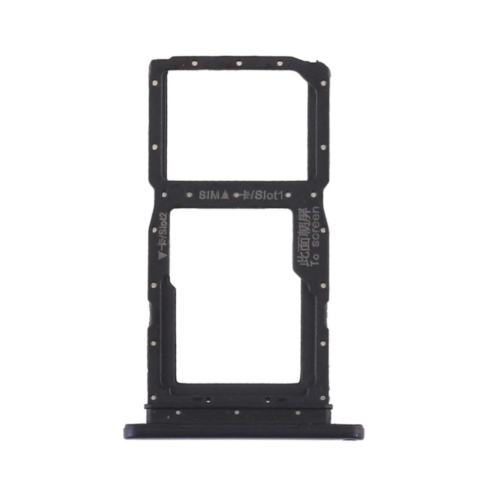 Tiroir SIM Honor 9X Pro – Noir – Compatible Premium