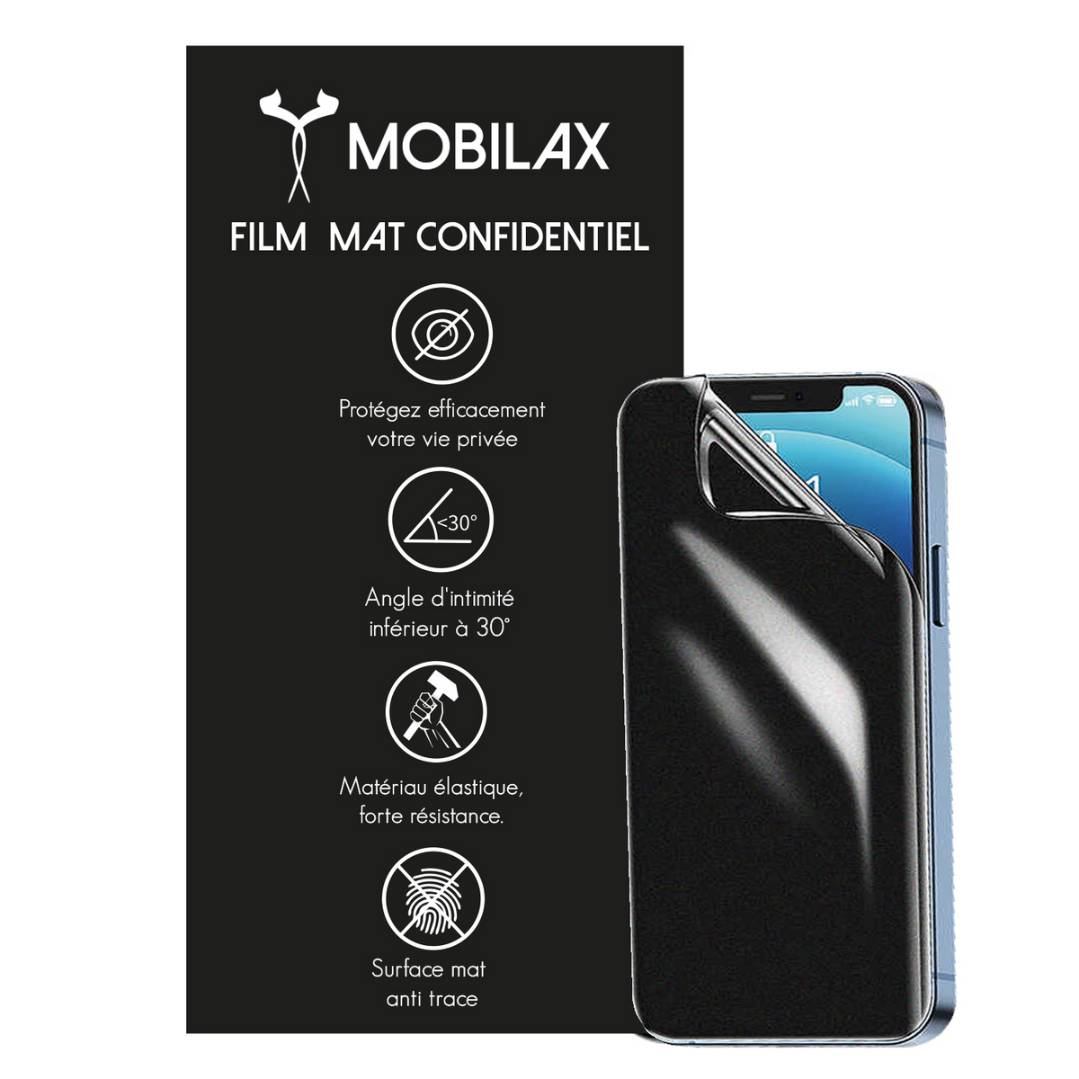 Pack Film de Protection Hydrogel PROTECT PRIVACY Taille M pour Découpeuse (x20)
