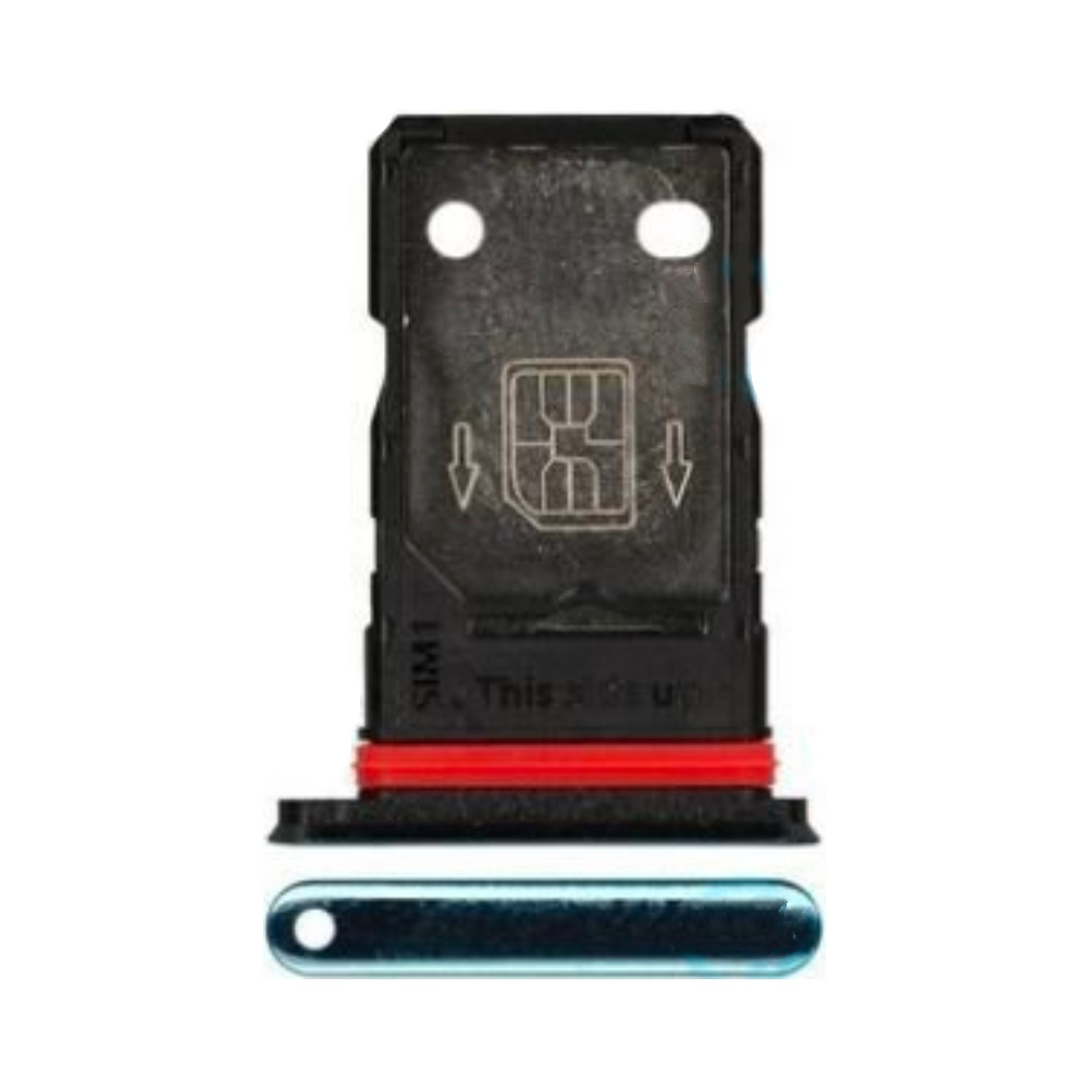 Tiroir SIM OnePlus Nord – Bleu marbre – Compatible Premium