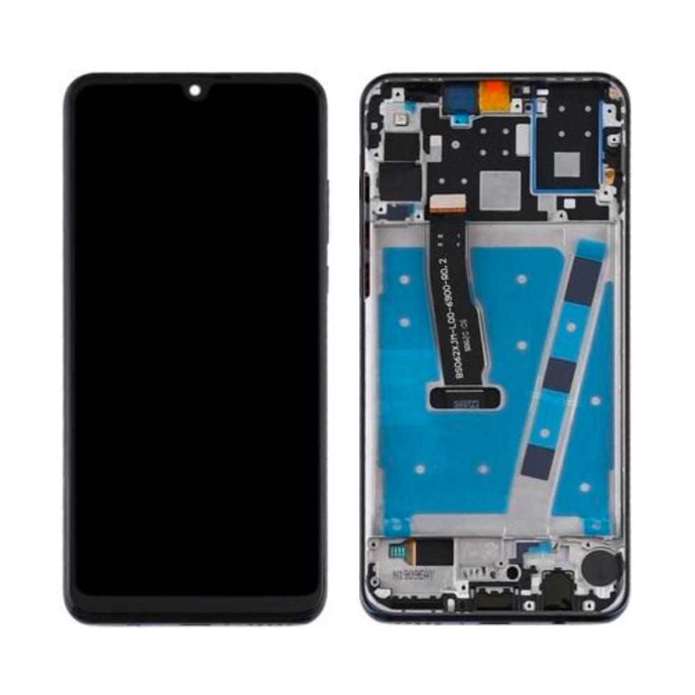 Écran complet avec châssis Huawei P30 Lite New Edition – Noir – Qualité d'origine