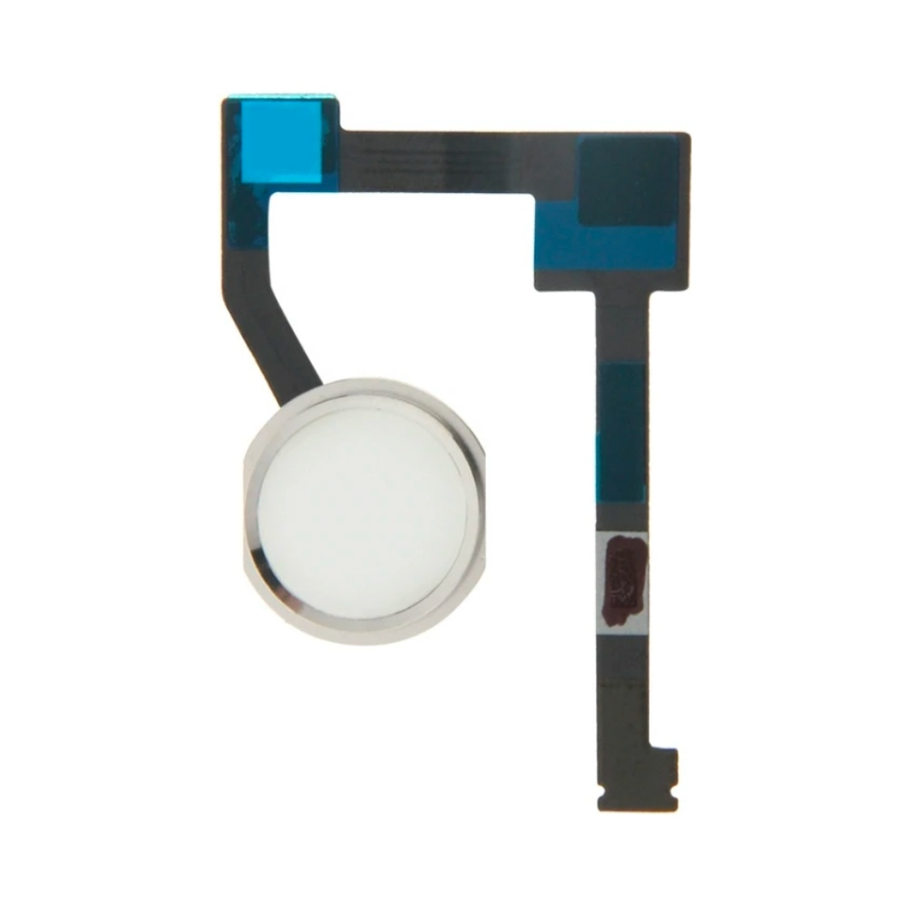 Nappe home iPad Air 2 / iPad Mini 4 / iPad Pro 12.9" (1e génération) – Argent – Compatible